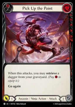 Pick Up the Point (Red) [HNT182] (The Hunted) Rainbow Foil