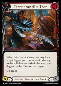 Throw Yourself at Them (Red) [HNT188] (The Hunted) Regular