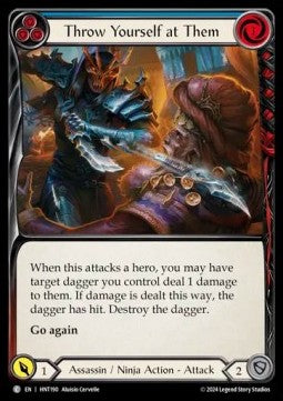 Throw Yourself at Them (Blue) [HNT190] (The Hunted) Regular