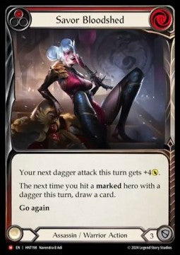 Savor Bloodshed [HNT198] (The Hunted) Rainbow Foil