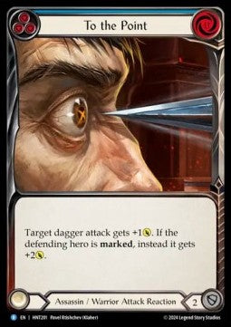 To the Point (Blue) [HNT201] (The Hunted) Rainbow Foil