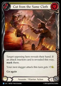 Cut from the Same Cloth (Yellow) [HNT203] (The Hunted) Rainbow Foil