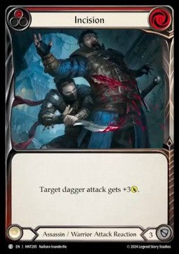 Incision (Red) [HNT205] (The Hunted) Rainbow Foil