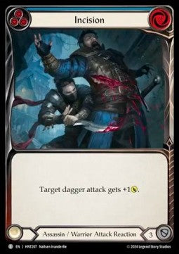 Incision (Blue) [HNT207] (The Hunted) Rainbow Foil