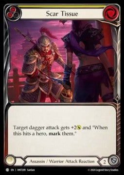 Scar Tissue (Yellow) [HNT209] (The Hunted) Rainbow Foil