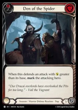 Den of the Spider [HNT214] (The Hunted) Rainbow Foil