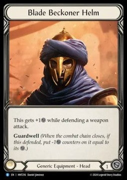Blade Beckoner Helm [HNT216] (The Hunted) Cold Foil