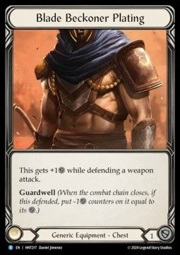 Blade Beckoner Plating [HNT217] (The Hunted) Cold Foil