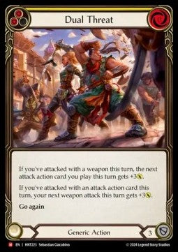 Dual Threat [HNT223] (The Hunted) Rainbow Foil