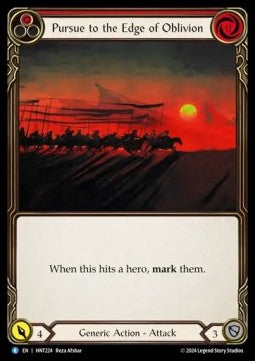 Pursue to the Edge of Oblivion [HNT224] (The Hunted) Rainbow Foil
