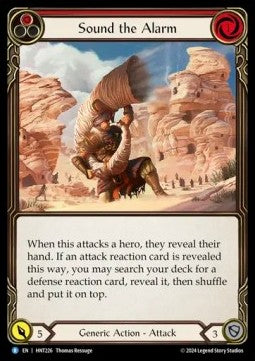 Sound the Alarm [HNT226] (The Hunted) Rainbow Foil