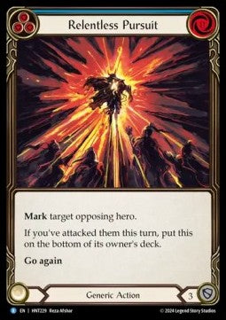 Relentless Pursuit [HNT229] (The Hunted) Rainbow Foil