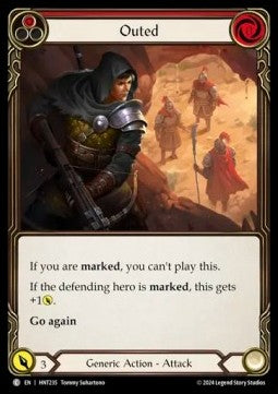 Outed [HNT235] (The Hunted) Rainbow Foil