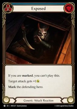 Exposed [HNT237] (The Hunted) Rainbow Foil