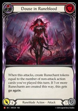 Douse in Runeblood [HNT254] (The Hunted) Rainbow Foil
