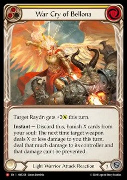 War Cry of Bellona [HNT258] (The Hunted) Rainbow Foil