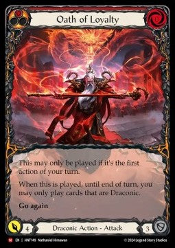 Oath of Loyalty (Extended Art) [HNT149] (The Hunted) Rainbow Foil