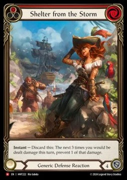 Shelter from the Storm (Extended Art) [HNT222] (The Hunted) Rainbow Foil