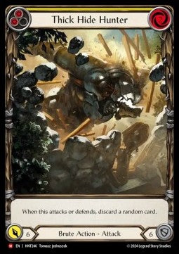 Thick Hide Hunter (Extended Art) [HNT246] (The Hunted) Rainbow Foil