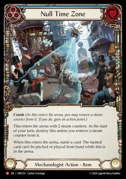 Null Time Zone [HNT251] (The Hunted) Cold Foil