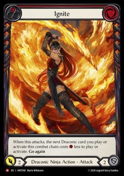 Ignite (Extended Art) [HNT058] (The Hunted) Rainbow Foil