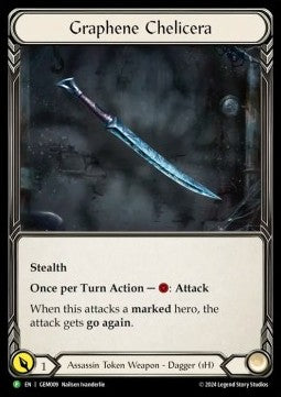 Graphene Chelicera [FAB009] (FAB Promos) Cold Foil