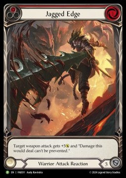 Jagged Edge (Extended Art) [FAB311] (FAB Promos) Cold Foil