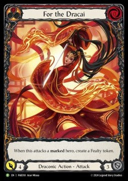 For the Dracai (Extended Art) [FAB318] (FAB Promos) Rainbow Foil