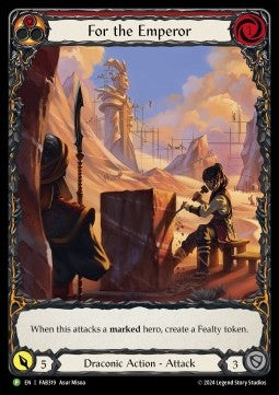 For the Emperor (Extended Art) [FAB319] (FAB Promos) Rainbow Foil