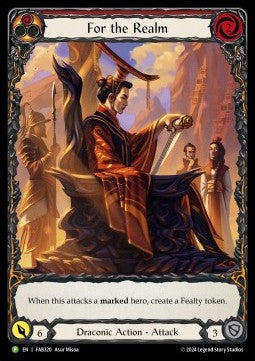 For the Realm (Extended Art) [FAB320] (FAB Promos) Rainbow Foil