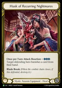 Mask of Recurring Nightmares [FAB225] (FAB Promos) Gold Cold Foil