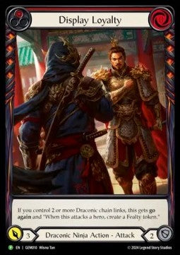 Display Loyalty (Extended Art) [GEM010] (GEM Pack Promos) Rainbow Foil