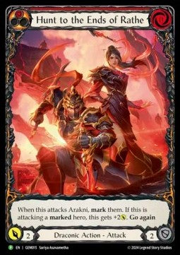 Hunt to the Ends of Rathe (Extended Art) [GEM015] (GEM Pack Promos) Rainbow Foil