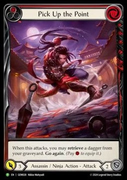 Pick Up the Point (Red) (Extended Art) [GEM028] (GEM Pack Promos) Rainbow Foil