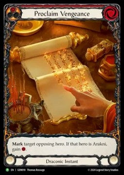 Proclaim Vengeance [GEM018] (GEM Pack Promos) Regular