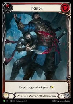 Incision (Red) [GEM029] (GEM Pack Promos) Regular