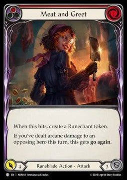 Meat and Greet (Red) [AUA014] (Rosetta - Aurora Blitz Deck) Regular