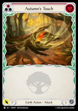 Autumn's Touch (Red) [VER007] (Rosetta - Verdance Blitz Deck) Regular