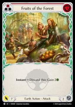Fruits of the Forest (Red) [VER009] (Rosetta - Verdance Blitz Deck) Regular