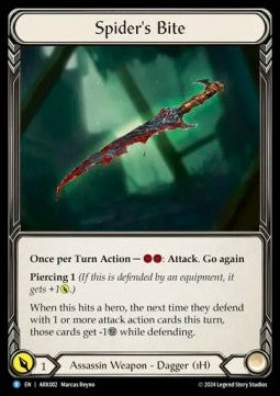 Spider's Bite [ARK002] (The Hunted - Arakni Blitz Deck) Regular