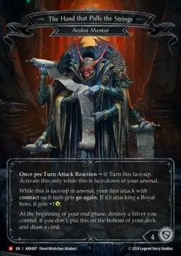 The Hand that Pulls the Strings [ARK007] (The Hunted - Arakni Blitz Deck) Regular