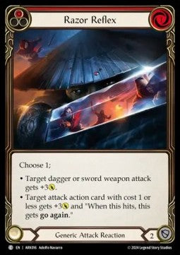 Razor Reflex (Red) [ARK016] (The Hunted - Arakni Blitz Deck) Regular