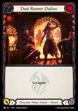 Dust Runner Outlaw (Red) [CIN011] (The Hunted - Cindra Blitz Deck) Regular