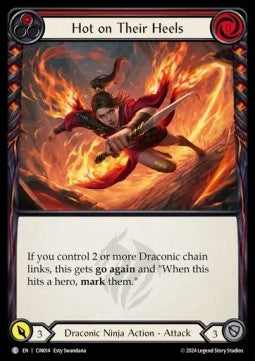 Hot on Their Heels [CIN014] (The Hunted - Cindra Blitz Deck) Regular