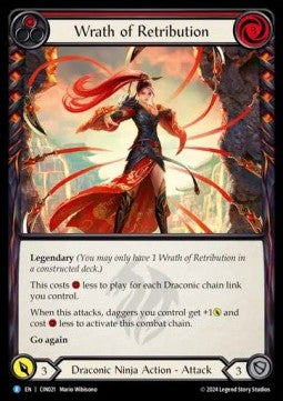 Wrath of Retribution [CIN021] (The Hunted - Cindra Blitz Deck) Regular