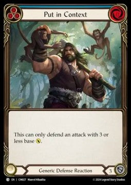 Put in Context [CIN027] (The Hunted - Cindra Blitz Deck) Regular