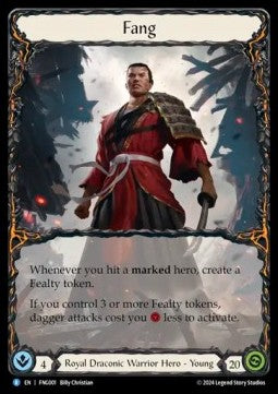 Fang [FNG001] (The Hunted - Fang Blitz Deck) Rainbow Foil