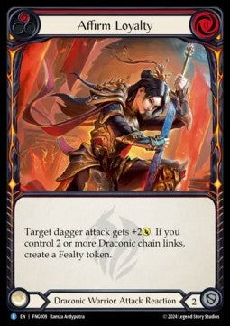 Affirm Loyalty [FNG009] (The Hunted - Fang Blitz Deck) Regular