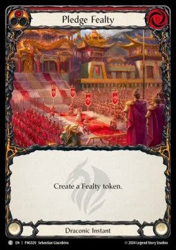 Pledge Fealty [FNG020] (The Hunted - Fang Blitz Deck) Regular