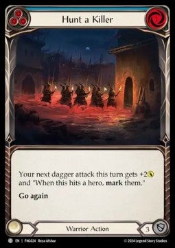 Hunt a Killer (Blue) [FNG024] (The Hunted - Fang Blitz Deck) Regular